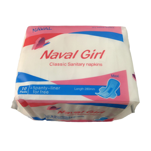 Naval Girl Women Sanitary Pads Africa Top Selling Best Quality Cheap Women Sanitary Pad <strong>Napkins</strong> Made in <strong>China</strong> - Product Image 1
