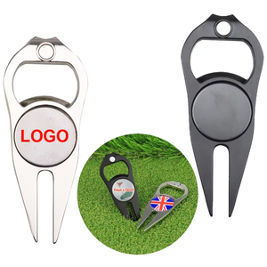 Outil de réparation de divots de golf en métal Dericsson avec logo personnalisé et marqueur de balle - Product Image 3