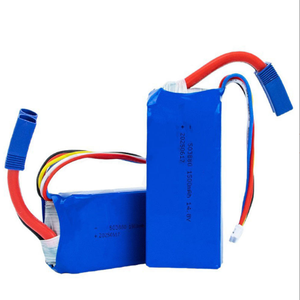 แบตเตอรี่โพลิเมอร์แบบโซลิดสเตท 14.8V1500mAh อัตราการคายประจุสูง 40C รุ่น 503880 สำหรับของเล่น ใช้งานได้ 800 รอบ - Product Image 3