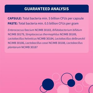 小型犬と猫のためのロビオティクス下痢サポートキット消化性健康サプリメント細菌とプレバイオティクスの複数の株 - Product Image 5
