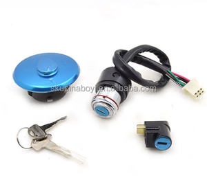 Gn 125 Phụ kiện đánh lửa xe máy thiết lập điều kiện mới 1 Bộ Xe Máy Công tắc đánh lửa nhiên liệu khí Bìa chỉ đạo khóa chìa khóa - Product Image 1