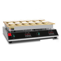 Machine à biscuits gaufrés entièrement automatique, gâteau moelleux croustillant au lait, machine à gâteaux en cuivre antiadhésif