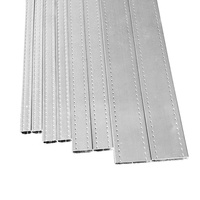 Barre d'espacement en aluminium, soudure haute fréquence, espaceur pour verre isolant, double vitrage, unités de vitrage isolant