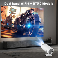 Projecteur Android 11 4K Dual Wifi6 300 ANSI Allwinner H713 BT5.0 1080P 1280*720P Home Cinema Outdoor Portable Projector