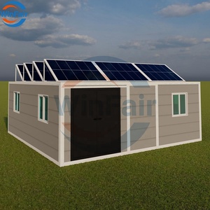 WinFair Mini prefabbricato prefabbricato espandibile pieghevole Mobile Ready casa modulare minuscole <span class=keywords><strong>case</strong></span> con energia solare per la <span class=keywords><strong>vendita</strong></span> - Product Image 1