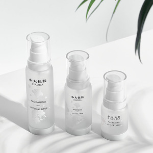 Chai xịt nhựa trong suốt màu trắng, bao bì mỹ phẩm, dung tích tùy chỉnh, chai xịt rỗng - Product Image 1