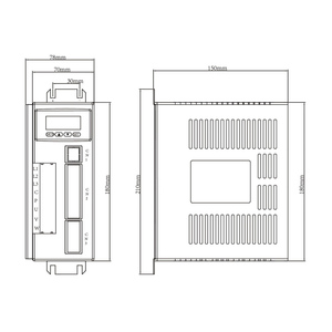 Nouveaux kits de commande de moteur AC WaveTopSign 4.3KW 180ST-M27015 + AASD-40A 27N.m 1500RPM 380VAC Longue durée de vie - Product Image 4