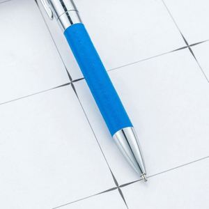 Wholesale New Pu Leather Engravable Logo Twist-Action 1.0Mm Metal Ballpoint Business Advertising Gift <b>Pens</b> - Product Image 3