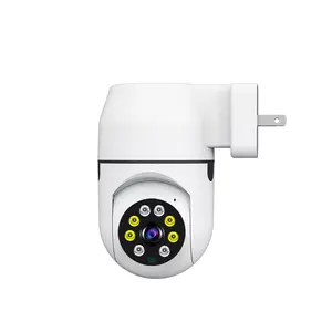 Nieuwe Wifi Surveillance Binnenshuis Draadloze Beveiliging Motion Tracking Ptz Socket Home Security V380 Pro Eu Us Uk