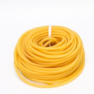 Tourniquet médical élastique jaune 1M, tube souple en émulsion pour perfusion et utilisation comme bandage de pression - Product Image 1