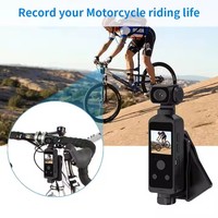 Poche Mini 5K HD Wifi caméra Rotation vélo moto sport DV extérieur pilote enregistreur étanche 30m caméra d'action sous-marine