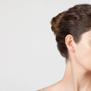 Unique Design <strong>Earrings</strong> 925 Sterling Silver <strong>Infinity</strong> Ear Cuff Gold Plated Cuff <strong>Earrings</strong> - Product Image 2