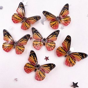 Schattige Mini 3d Vlinderhars Voor <span class=keywords><strong>Plastic</strong></span> Decoratie Nair Art Decoratie - Product Image 5