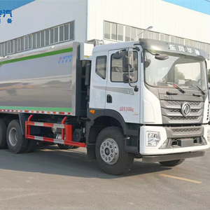 Camión Compactador de Basura Dongfeng 6*4 de 18 Metros Cúbicos, Camión de Gestión de Residuos con Cargador Trasero Municipal - Product Image 1