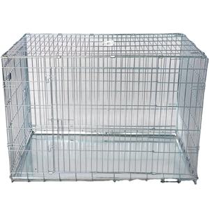 Sıcak satış metal köpek kafesi taşınabilir dayanıklı taşıyıcı küçük hayvanlar için açık havada kapalı tel pet muhafaza taşınabilir hareketli ev - Product Image 2