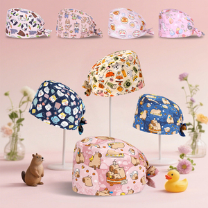 Thời trang phụ nữ phẫu thuật Mũ điều dưỡng mũ cho phụ nữ người đàn ông tóc dài có thể điều chỉnh Pet nha khoa Bệnh viện Thẩm Mỹ <span class=keywords><strong>cap</strong></span> - Product Image 2