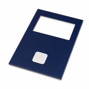 Panneau en verre trempé avec découpe carrée, écran plat noir, finition polie, design minimaliste, haute résistance - Product Image 6