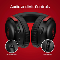 Casque de jeu sans fil HyperX Cloud III, écouteurs supra-auriculaires à faible latence avec haut-parleurs de 53 mm pour consoles