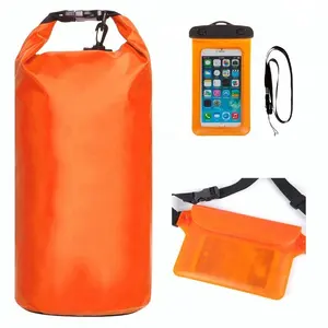 Vendita calda Custom Outdoor escursionismo campeggio PVC Ocean Pack borse impermeabili galleggianti zaino Dry Bag