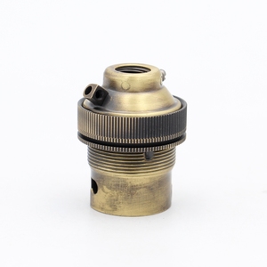 UK Australie <span class=keywords><strong>B22</strong></span> Rétro Laiton Lampe Titulaire <span class=keywords><strong>Baïonnette</strong></span> Vintage Lampe <span class=keywords><strong>Douille</strong></span> - Product Image 4