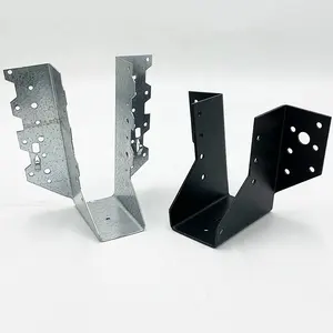 Benutzer definierte schwarz pulver beschichtete Metall Stahlträger Montage Stahl balken Kleiderbügel