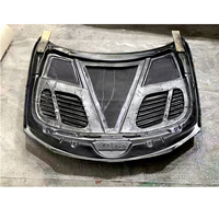 Capot en fibre de carbone de haute qualité pour BMW Série 1 E82 E87 E88 Noir Marque Runman Capots de moteur en fibre de carbone