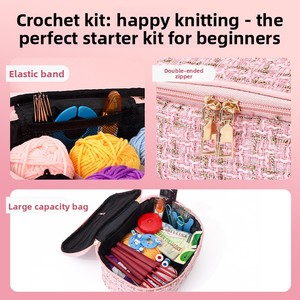 Kit <span class=keywords><strong>de</strong></span> Ganchillo <span class=keywords><strong>para</strong></span> Principiantes, Juego <span class=keywords><strong>de</strong></span> Agujas, Hilos, Accesorios <span class=keywords><strong>de</strong></span> Tejido, Juego <span class=keywords><strong>de</strong></span> Ganchos <span class=keywords><strong>de</strong></span> Ganchillo, Kit <span class=keywords><strong>de</strong></span> Herramientas <span class=keywords><strong>de</strong></span> Ganchillo <span class=keywords><strong>para</strong></span> Principiantes - Product Image 5