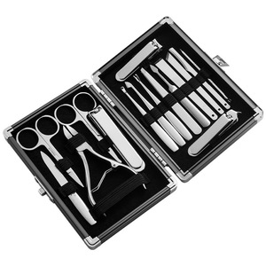 High-end <b>nail</b> clipper set, home <b>nail</b> trimming <b>kit</b>, professional <b>nail</b> groove pliers, angled pliers, complete set of <b>nail</b> tools - Product Image 1