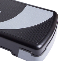 Plataforma de Ejercicio Aeróbico Ajustable en 3 Niveles, Tabla de Ejercicio, Stepper Aeróbico