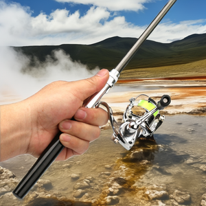 1M / 1.4M Pocket Collapsible Stream Slow Action Soft <strong>Fishing</strong> <strong>Rod</strong> Reel Combo Mini <strong>Pen</strong> <strong>Fishing</strong> Pole <strong>Kit</strong> 7 Colors Composite Handle - Product Image 2