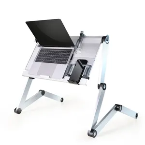铝制便携式折叠电脑桌办公桌站立式办公桌