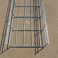 Drahtgitter-Kabelrinne SS316 SS 304 Edelstahl Feuerverzinkt für Rechenzentren Industrielle Solaranlagen-Projekte