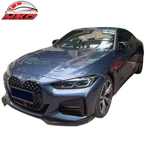 Protector de Parachoques Delantero para BMW Serie 4 G22 G23 2021-2025, Spoiler Negro Mate, Difusor de PP de 3 Piezas, Protector de Mentón - Product Image 2