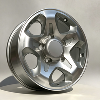 Jantes en alliage de qualité supérieure de 16 pouces, surface usinée, composants de modification tout-terrain pour la série Toyota Land Cruiser