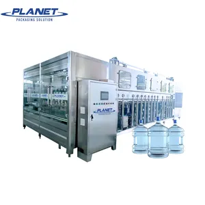 900-2000bph 19 Liter 20 Liter 20l Gebotteld 5 Gallon Water Vullijn/5 Gallon Pot 5 Gallon Water Vulmachine