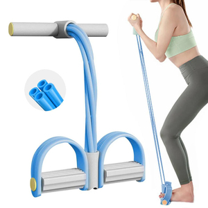 Elastic Pull <b>Ropes</b> Abdominal <b>Exerciser</b> Rower Belly Resistance Band Home Gym Sport Training Elastic Bands for Fitness Equipment - Product Image 4