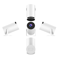 Mini projecteur intelligent HY300A 1G 8G 1080P Décodage vidéo pour le divertissement à domicile Android 9.0