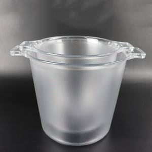 Cubo de hielo transparente de plástico, Cubo de cerveza con doble ASA, enfriador de vino, soporte para cerveza de champán para España, Matilda Bay, <span class=keywords><strong>Chateau</strong></span> Diana - Product Image 2