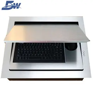 BW-mecanismo de elevación de Monitor de ordenador de escritorio, elevación de pantalla LCD oculta automática
