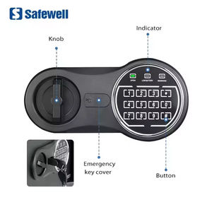 सुरक्षित रूप से ई 4701e सस्ते मूल्य कोफ्रे लेट्रोनिक इंटेलिगेंटे होम बॉक्स मनी सुरक्षित सुरक्षा बॉक्स - Product Image 4