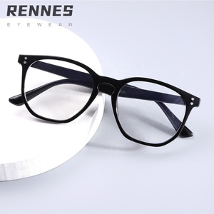 Lunettes de myopie à monture carrée anti-lumière bleue de haute qualité modèles en gros pour hommes femmes étudiants matériel PC - Product Image 5
