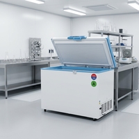 Réfrigérateur à glace intégrée HARON YC-275EW 270L 2-8°C pour laboratoire et hôpital