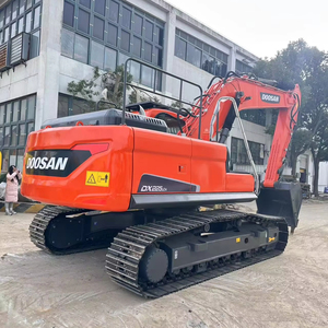 Doosan รถขุดไฮดรอลิกตีนตะขาบ Dx225 22.5TON 128KW มอเตอร์ & ชิ้นส่วนเกียร์สภาพดีราคาถูก - Product Image 1