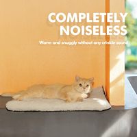 Tapis en peluche lavable pour animaux de compagnie, coussin en velours de coton doux pour chat et chien, lit pour toutes les saisons, nid de sommeil pour chiens et chats de petite et moyenne taille