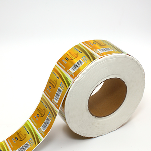 Factory Wholesale Adhesive Paper & Film Stickers Roll Printed in Holographic Vinyl