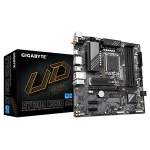 GIGABYTE B760M DS3H AX MATX Carte mère de jeu avec prise mémoire DDR5 Support Intel Core <span class=keywords><strong>I5</strong></span> <span class=keywords><strong>12600K</strong></span> <span class=keywords><strong>13600K</strong></span> I7 13700 - Product Image 1