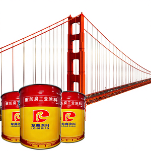 पर्यावरण के अनुकूल भारी-शुल्क विरोधी जंग फ्लोरोकार्बन औद्योगिक धातु पेंट दो घटकों तरल कोटिंग पेंट के लिए - Product Image 4