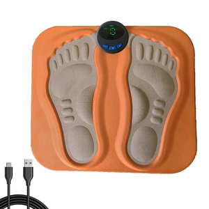 Alas Pijat Kaki untuk Neuropati, Alas Stimulator Kaki TENS untuk Wanita & Pria, Stimulator Bantalan Kaki NMES Portabel - Product Image 1