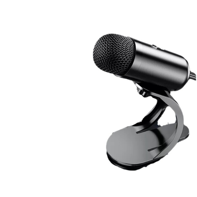 Noise Reduction Karaoke Live Mic USB Wired Microphone Game Conference Sound Recording Microphone for Desktop Computer Phone