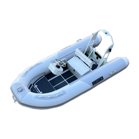 11ft RIB330 CE 6 Capacité PVC/Hypalon/Orca Aluminium RIB Gonflable Canot De Pêche À Vendre